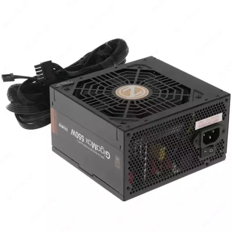 Блок питания "Zalman" GigaMax 550-GVII, 550W (Арт. - ZM550-GVII) Черный