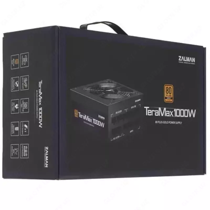 Блок питания "Zalman" TeraMax 1000-TMX, 1000W (Арт. - ZM1000-TMX) Черный
