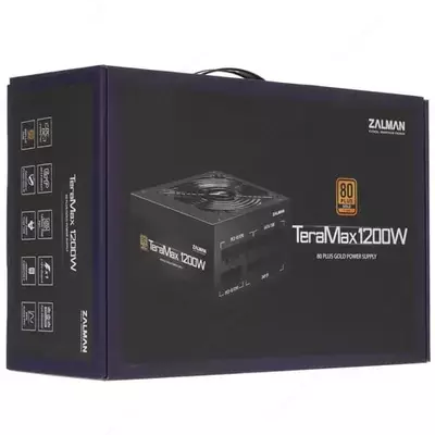 Блок питания "Zalman" TeraMax 1200-TMX, 1000W (Арт. - ZM1200-TMX) Черный