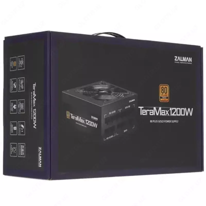 Блок питания "Zalman" TeraMax 1200-TMX, 1000W (Арт. - ZM1200-TMX) Черный