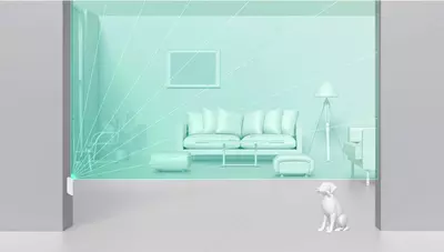 Беспроводной датчик движения-штора "Ajax" MotionProtect Curtain (Арт. - 13268.36.WH1) Белый Только в розницу