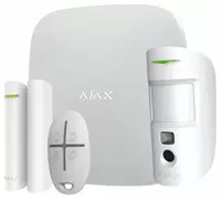 Xavfsizlik signalizatsiya to'plami "Ajax" StarterKit Cam Plus (Art. - 20294.66.WH1) Oq - 5 519 000 so'm
