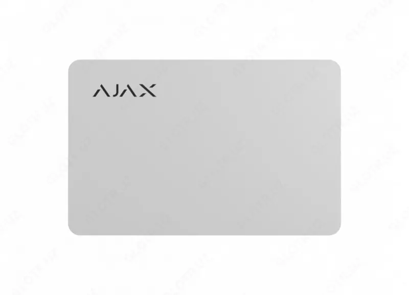 Карта управления "Ajax" Pass 3 шт. (Арт. - 23496.89.WH) Белая