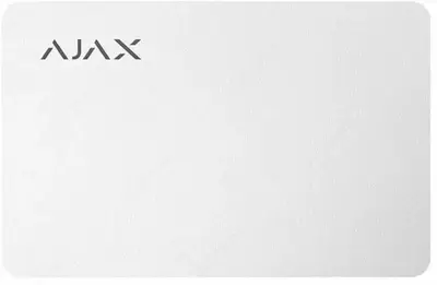 Карта управления "Ajax" Pass 3 шт. (Арт. - 23496.89.WH) Белая