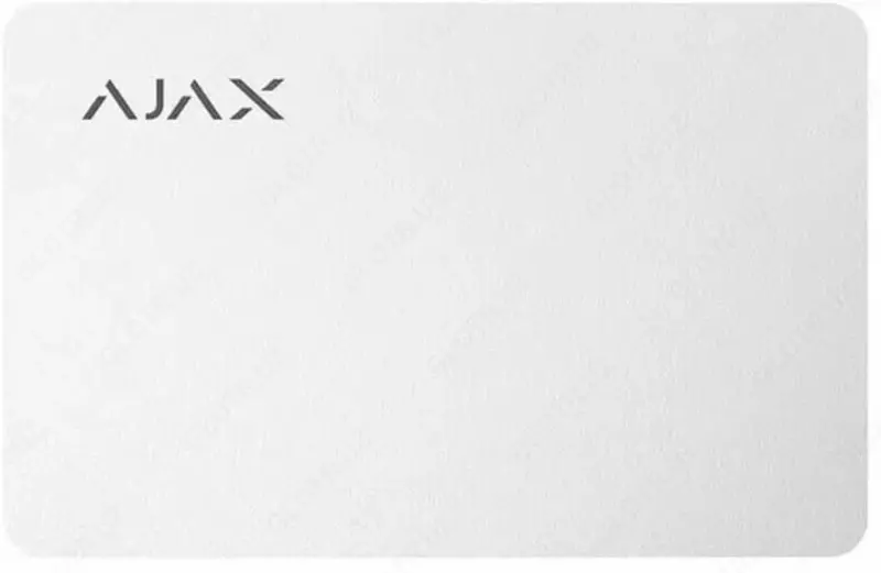 Карта управления "Ajax" Pass 3 шт. (Арт. - 23496.89.WH) Белая