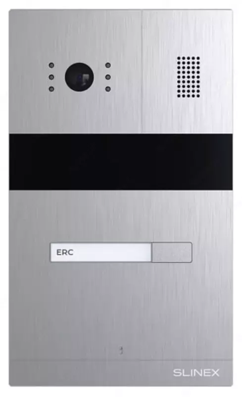 Вызывная панель для домофона Slinex MA-01 IR-CUT (Арт. - MA-01_IR-CUT) Черная/Серебристая