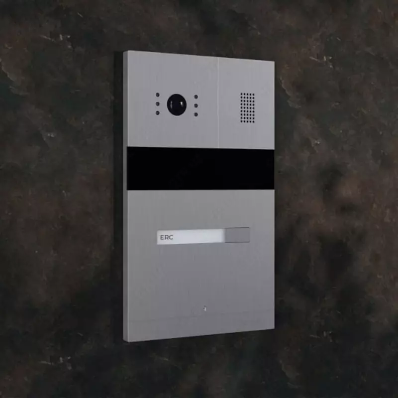   Вызывная панель для домофона Slinex MA-01 IR-CUT (Арт. - MA-01_IR-CUT) Черная/Серебристая