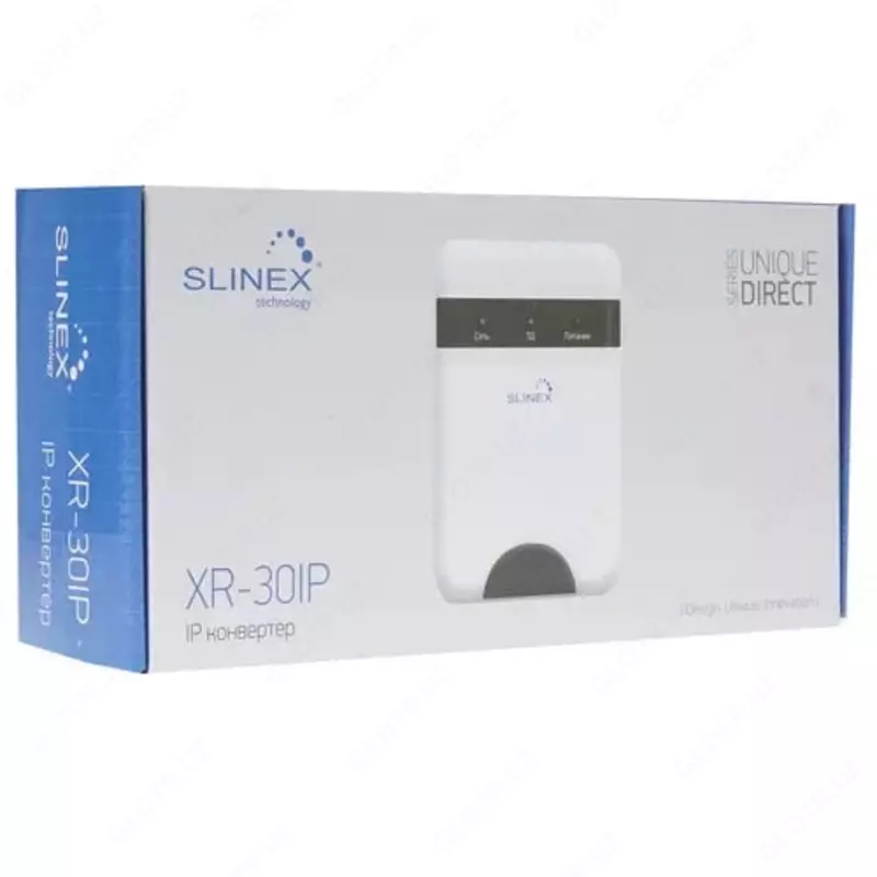 IP-konvertor "Slinex" XR-30IP (Art. - XR-30IP_W) Oq Chakana savdo