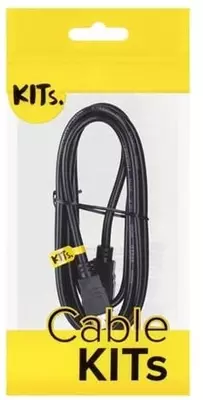 Кабель для подключения аудио и видео устройств "KITs" HDMI 2.0 (AM/AM), 2 м (Арт. - KITS-W-008) Черный