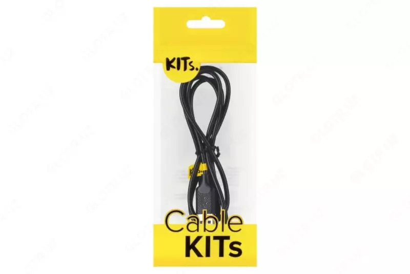 Multimedia qurilmalarini "KITs" USB 2.0 dan Micro USB ga ulash uchun kabel, 2A, 1 m (Art. - KITS-W-002) Qora