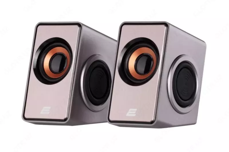 Akustik tizim (dinamiklar) "2E" PCS204, 2.0, USB (Art. - 2E-PCS204SV) Kumush