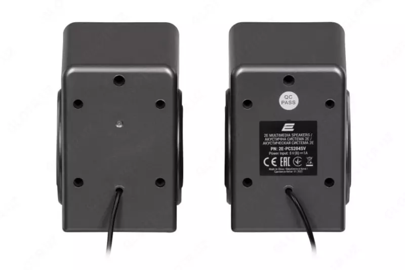 Akustik tizim (dinamiklar) "2E" PCS204, 2.0, USB (Art. - 2E-PCS204SV) Kumush