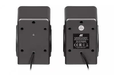 Акустическая система (Колонки) "2E" PCS204, 2.0, USB (Арт. - 2E-PCS204SV) Серебристая