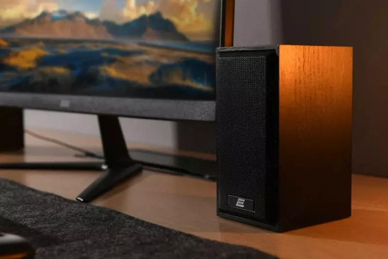 Акустическая система (Колонки) "2E" PCS201, 2.0, USB (Арт. - 2E-PCS201BK) Черное дерево