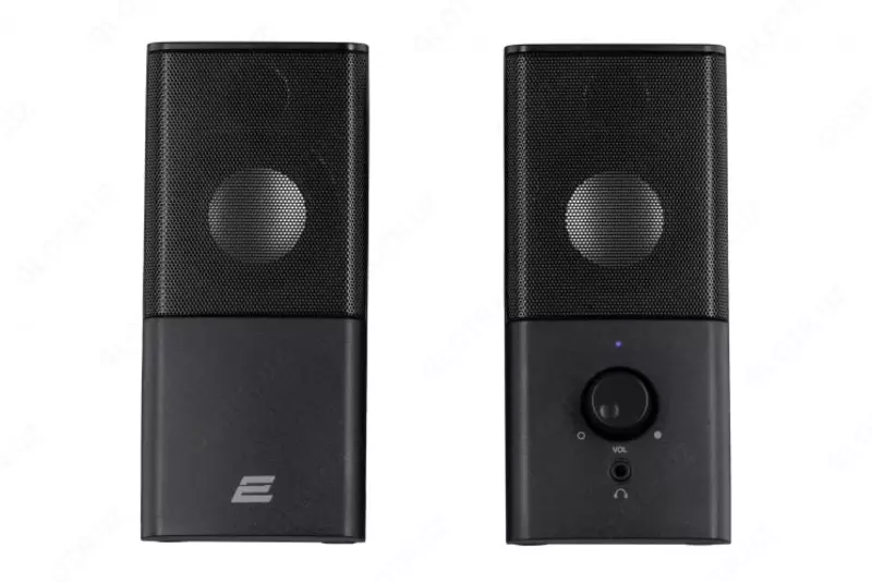 Akustik tizim (dinamiklar) "2E" PCS202, 2.0, USB (Art. - 2E-PCS202BK) Qora
