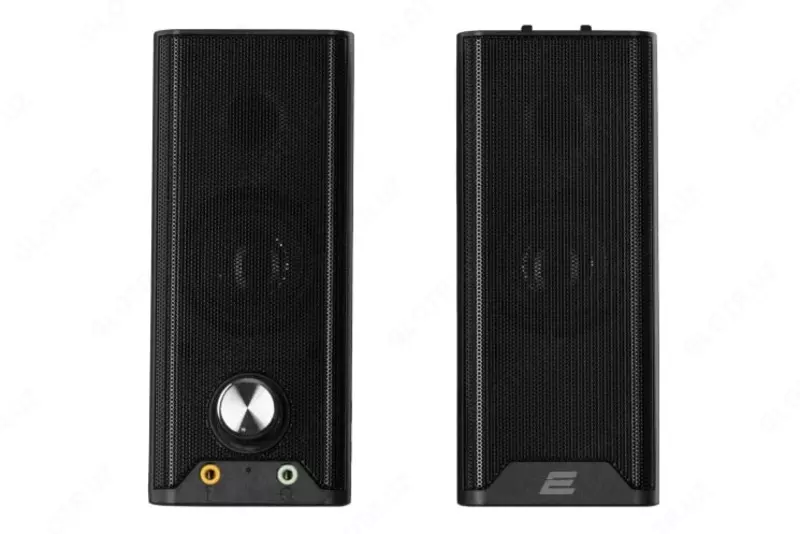 Akustik tizim (dinamiklar) "2E" PCS203, 2.0, USB (Art. - 2E-PCS203BK) Qora metall