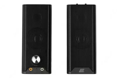 Akustik tizim (dinamiklar) "2E" PCS203, 2.0, USB (Art. - 2E-PCS203BK) Qora metall