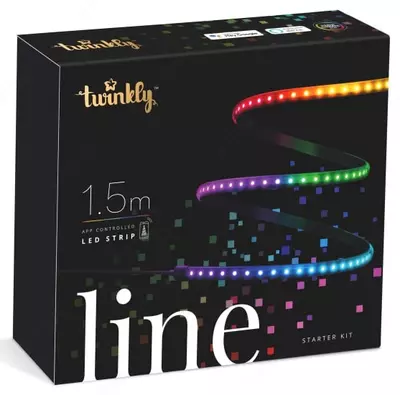 Программируемая светодиодная лента "Twinkly" RGB 100, дл. 1.5 м (Арт. - TWL100STW-BEU)