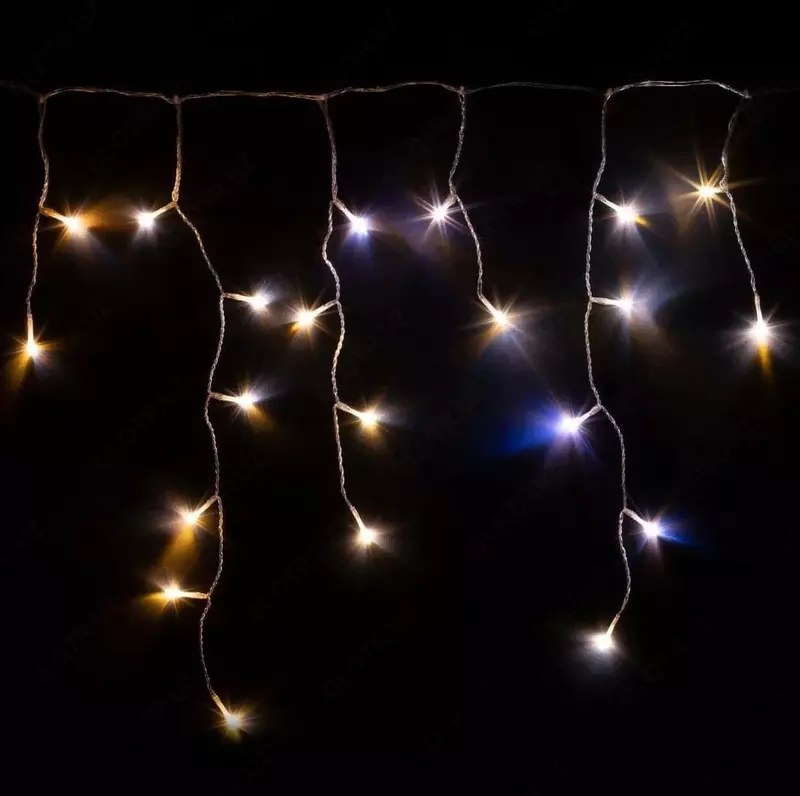 Смарт гирлянда "Twinkly" Icicle, AWW 190, дл. 5 м (Арт. - TWI190GOP-TEU)