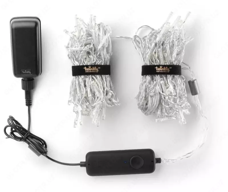 Смарт гирлянда "Twinkly" Icicle, RGB 190, дл. 5 м (Арт. - TWI190STP-TEU)