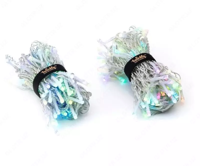 Смарт гирлянда "Twinkly" Curtain, RGBW 210, дл. 1.45 х 2.1 м (Арт. - TWW210SPP-TEU) Штора