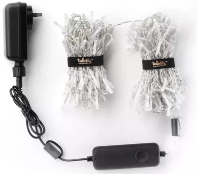 Смарт гирлянда "Twinkly" Curtain, RGBW 210, дл. 1.45 х 2.1 м (Арт. - TWW210SPP-TEU) Штора