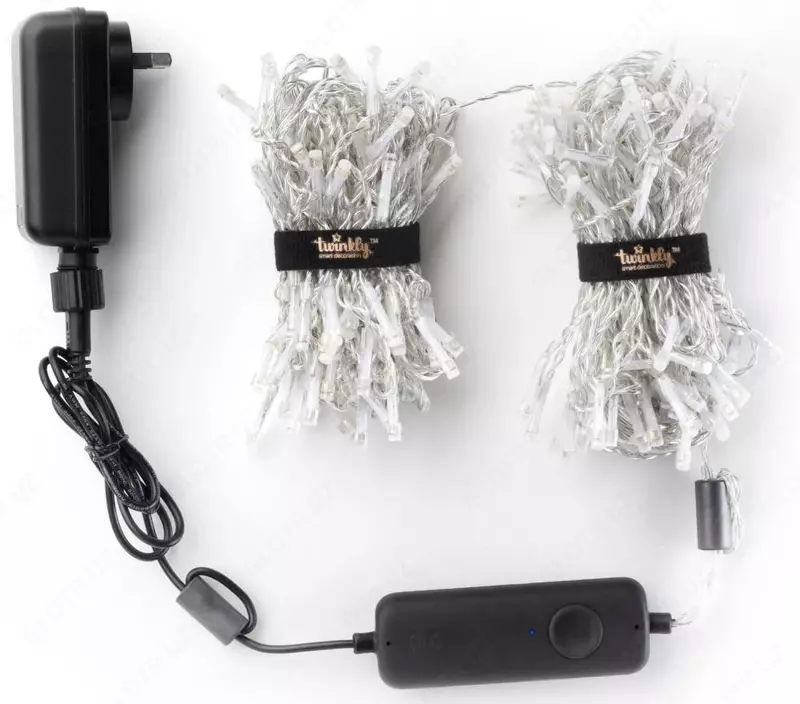 Смарт гирлянда "Twinkly" Curtain, RGBW 210, дл. 1.45 х 2.1 м (Арт. - TWW210SPP-TEU) Штора