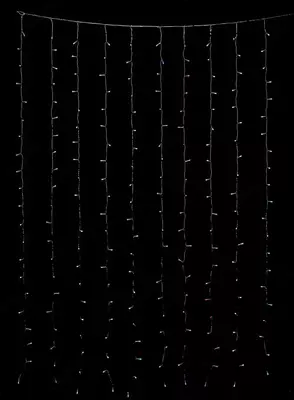 Смарт гирлянда "Twinkly" Curtain, RGBW 210, дл. 1.45 х 2.1 м (Арт. - TWW210SPP-TEU) Штора