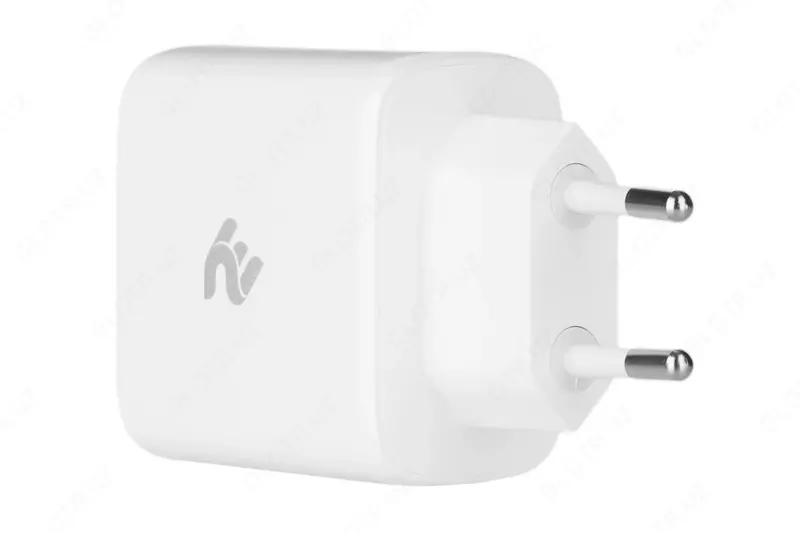Блок зарядного устройства "2E Accessories" 3xUSB GaN, 65W (Арт. - 2E-WC3USB65W-W) Белый