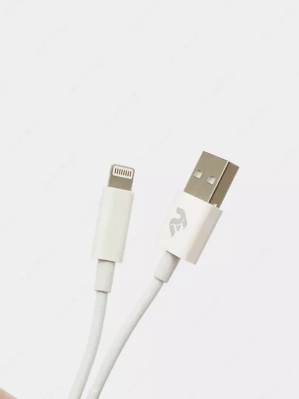 Кабель для подключения и синхронизации "2Е" USB-A - Lightning Molding Type, 1 м (Арт. - 2E-CCLAB-WT) Белый