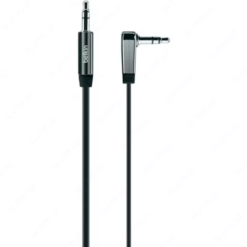 Кабель для подключения устройств "Belkin" jack 3.5 mm - 3.5 mm Mixit, 0.9 м (Арт. - AV10128cw03-BLK) Черный