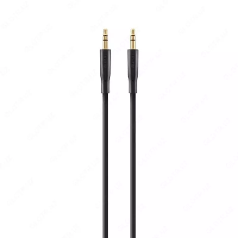 Qurilmalarni ulash uchun kabel "Belkin" raz'em 3,5 mm - M/M, 1 m (Art. - F3Y117bt1M) Qora