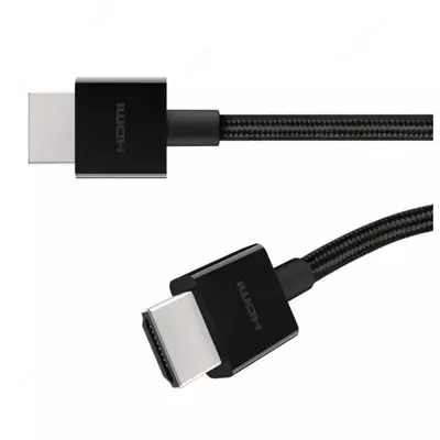 "Belkin" video qurilmasini ulash uchun kabel HDMI (AM/AM), 5 m (Art. - F3Y020BT5M) Qora