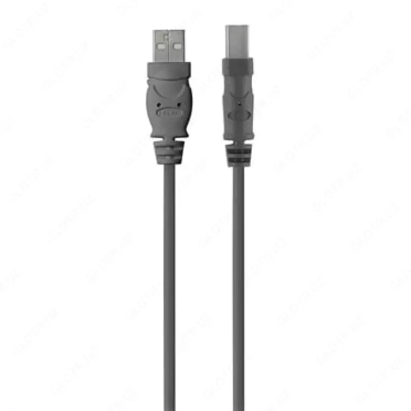 Кабель для подключения и синхронизации "Belkin" USB 2.0 (AM/BM) DSTP, 1.8 м (Арт. - F3U154bt1.8M) Черный