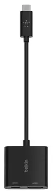 Адаптер "Belkin" USB-C - HDMI 60W PD (Art. - AVC002BTBK) Черный
