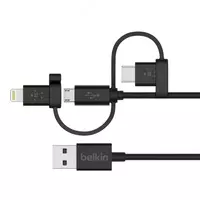 Universal kabel "Belkin" USB 2.0 Micro USB/USB-C/ Lightning ulagichlari