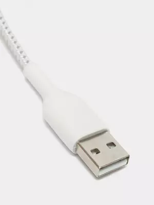 Kabel "Belkin" USB-A - USB-C, ORQALI, 1 m (Art. - CAB002BT1MWH) Oq