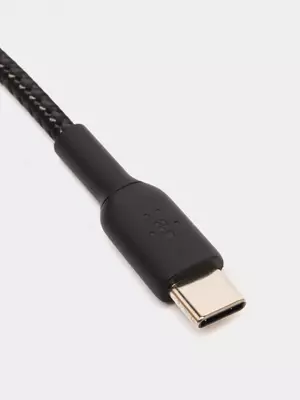 Kabel "Belkin" USB-C - USB-C, RO'YMALI, 1 m (Art. - CAB004BT1MBK) Qora