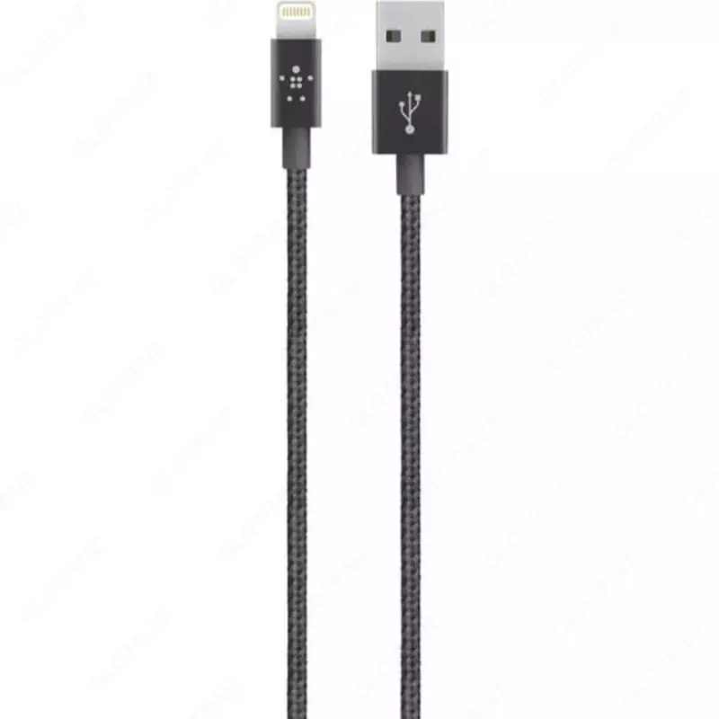 Кабель для подключения и синхронизации "Belkin" USB 2.0 - Lightning, 1.2 м (Арт. - F8J144bt04-BLK) Черный