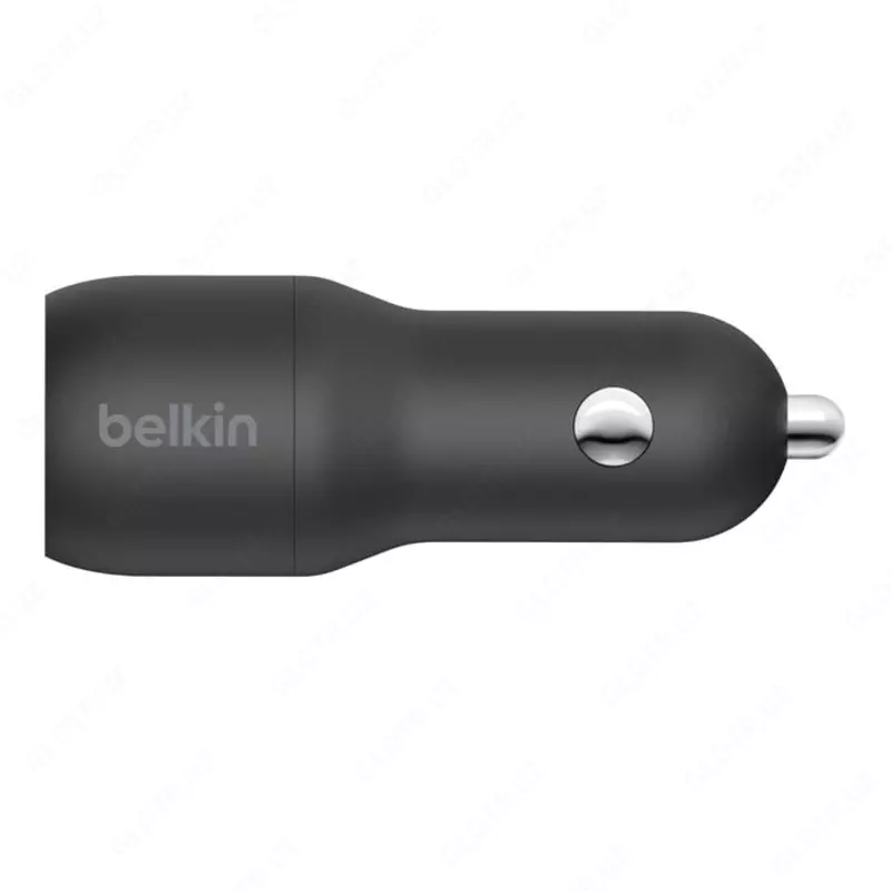 Автомобильное зарядное устройство "Belkin" Dual USB-A, USB-A - USB-C, 24W, 1 м (Арт. - CCE001BT1MBK) Черное