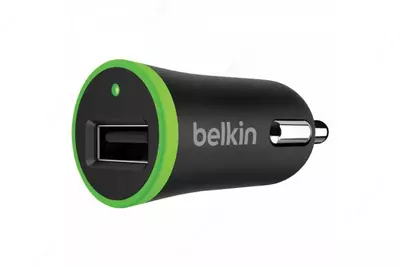 Автомобильное зарядное устройство "Belkin" 17 Вт USB 3.4A+USB, Micro USB, 1.2м (Арт. - F8M890bt04-BLK) Черное