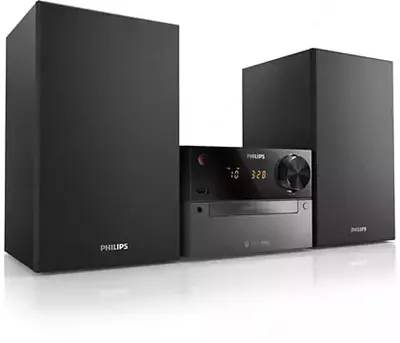 Домашняя аудиосистема "Philips" BTM2310, 15W, FM, MP3-CD, USB (Арт. - BTM2310/12) Черная