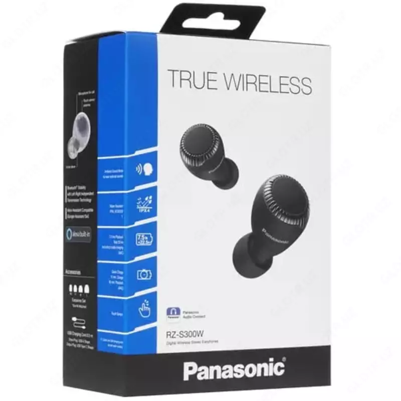 Беспроводные наушники "Panasonic" RZ-S300WGE TWS (Арт. - RZ-S300WGE-K) Черные
