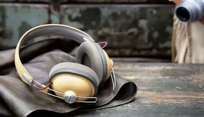 Беспроводная Гарнитура для ПК "Panasonic" RP-HTX80BGCC, Over-ear Mic (Арт. - RP-HTX80BGCC) Бежевая