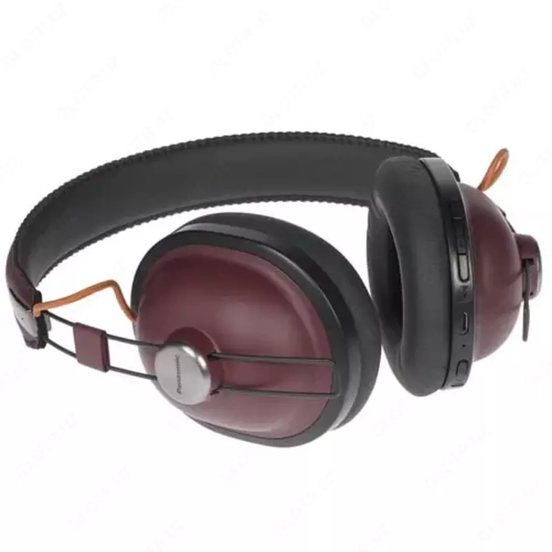 Kompyuter uchun simsiz eshitish vositasi "Panasonic" RP-HTX80BGCR, Quloq ustidagi mikrofon (Art. № - RP-HTX80BGCR) Qizil