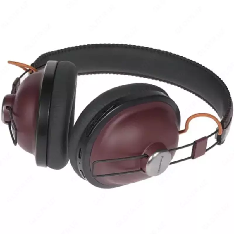 Kompyuter uchun simsiz eshitish vositasi "Panasonic" RP-HTX80BGCR, Quloq ustidagi mikrofon (Art. № - RP-HTX80BGCR) Qizil