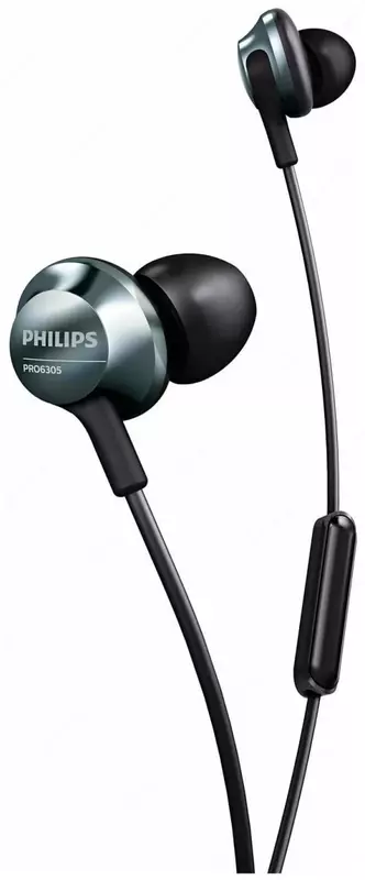 Проводные наушники "Philips" Performance PRO6305 (Арт. - PRO6305BK/00) Черные