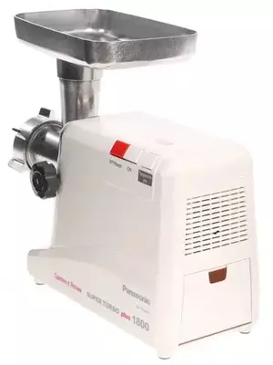 Электрическая мясорубка "Panasonic" MK-G1800PWTQ (Арт. - MK-G1800PWTQ) Белая