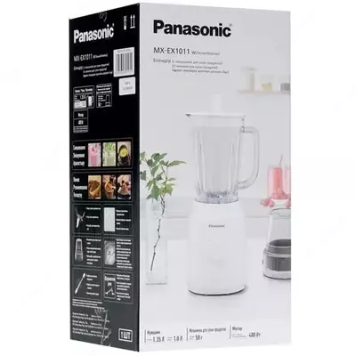 Стационарный блендер "Panasonic" MX-EX1011WTQ (Арт. - MX-EX1011WTQ) Белый