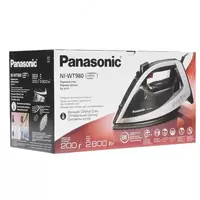 Elektr bug'li dazmol "Panasonic" NI-WT980LTW (Art. № - NI-WT980LTW) Qora/oq - ООО "Power Max Group"